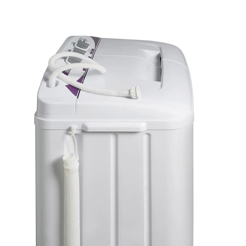 Lavadora e Centrifuga Praxis 10kg 2 em 1 Branca Twin Tub - 127 Volts - Image 6