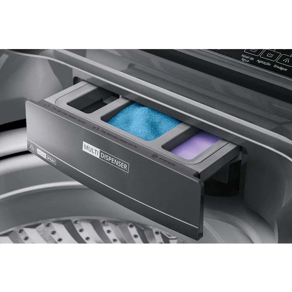 Lavadora de Roupas Brastemp 12Kg com Ciclo Tira Manchas Advanced e Ciclo Antibolinha Cinza Platinum BWK12B9 – 220 Volts - Image 8