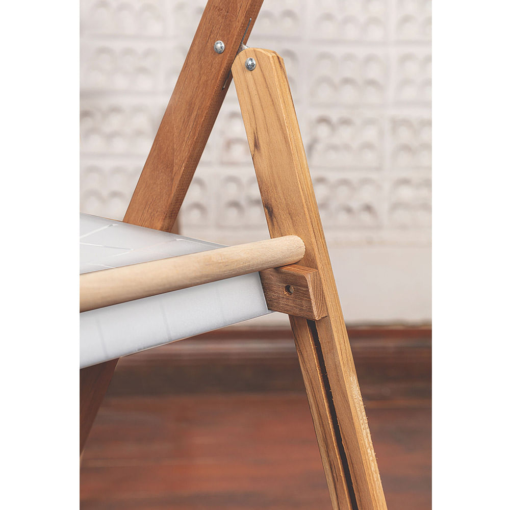 Conjunto de 4 Cadeiras Tramontina Potenza Dobrável Branco Mista - Image 5