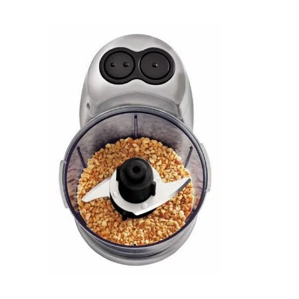 Miniprocessador de Alimentos Black + Decker 120W 2 velocidades Lâminas em Aço Inox Prata HC32P – 220 Volts - Image 4