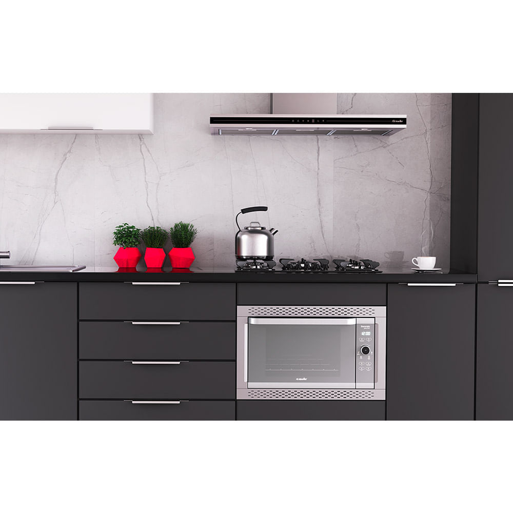 Forno Elétrico de Embutir Mueller 44 Litros Inox Decorato Gourmet – 127 Volts - Image 15