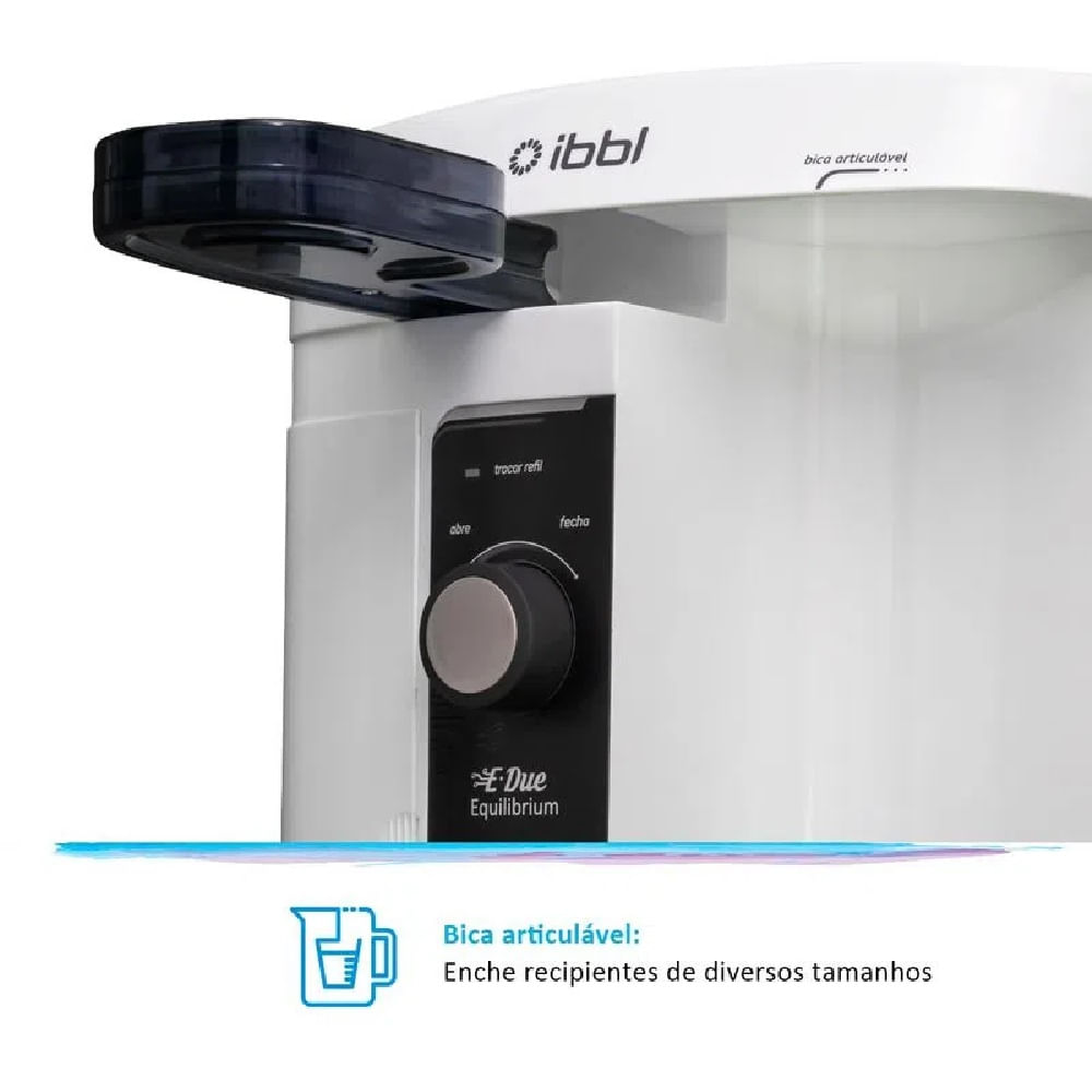 Purificador de Água IBBL E-Due Equilibrium Branco - Bivolt - Image 2