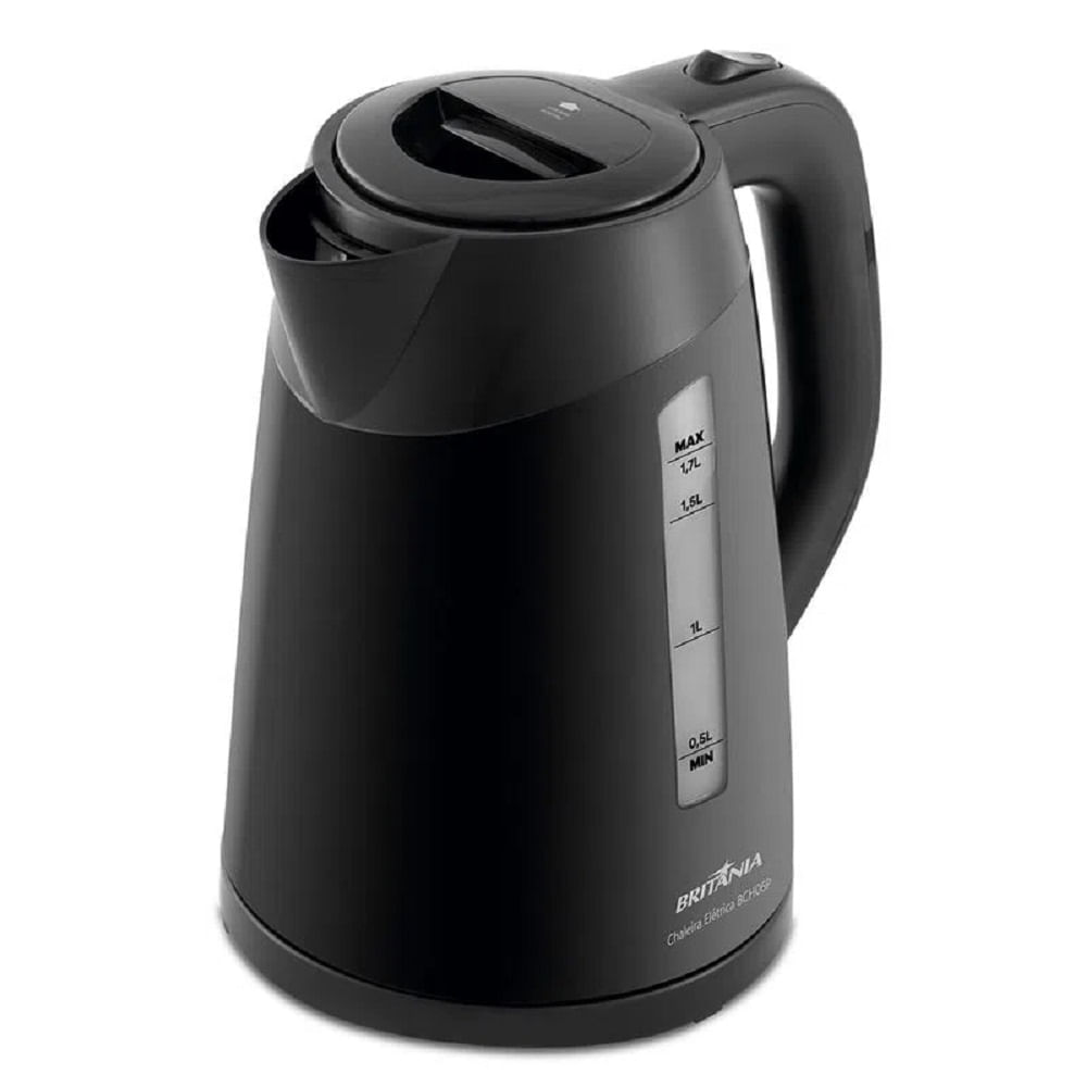 Chaleira Elétrica Britânia 1,7 Litros Preta Bch06p 220 - Volts - Image 3