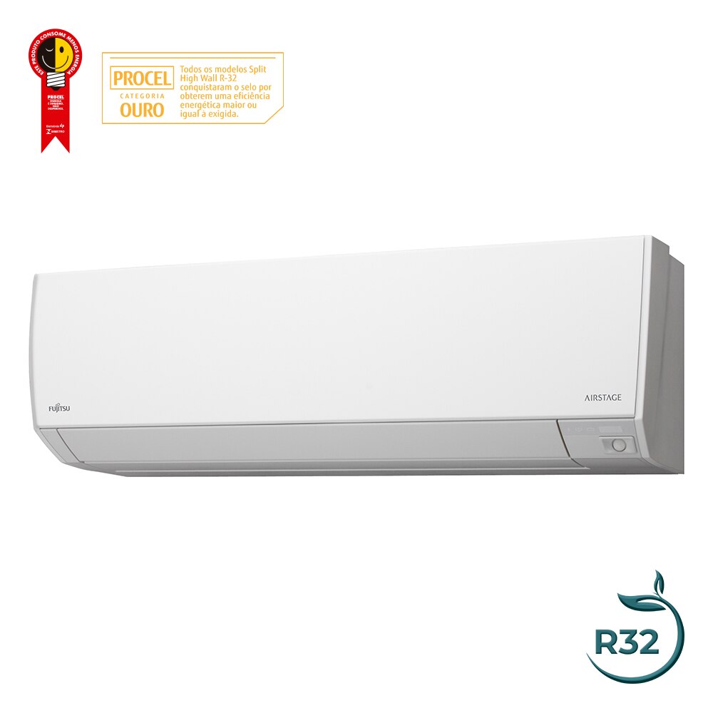 Ar Condicionado Split Hi Wall Inverter Fujitsu Airstage Premium 9000 BTU/h Quente e Frio ASBG09KMBA - 220 Volts - Image 4
