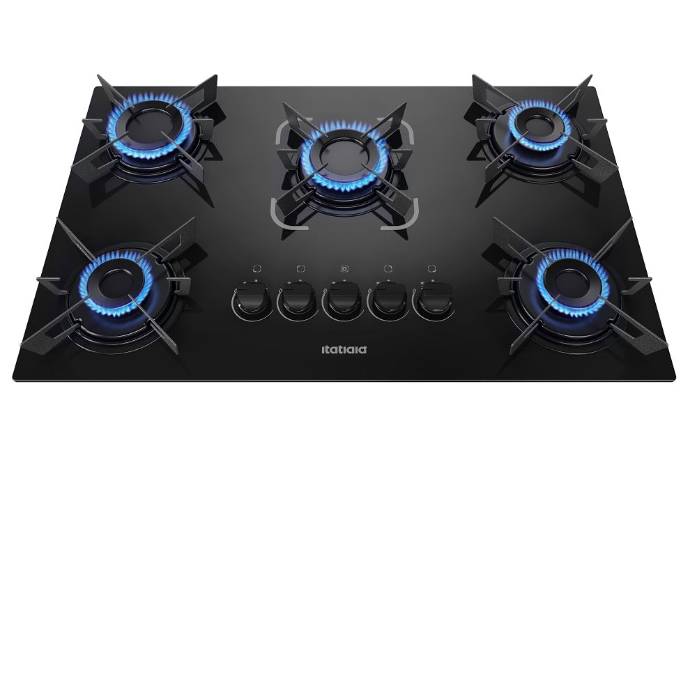 Cooktop Itatiaia 5 Bocas Tripla Chama Electra Preto – Bivolt - Image 2