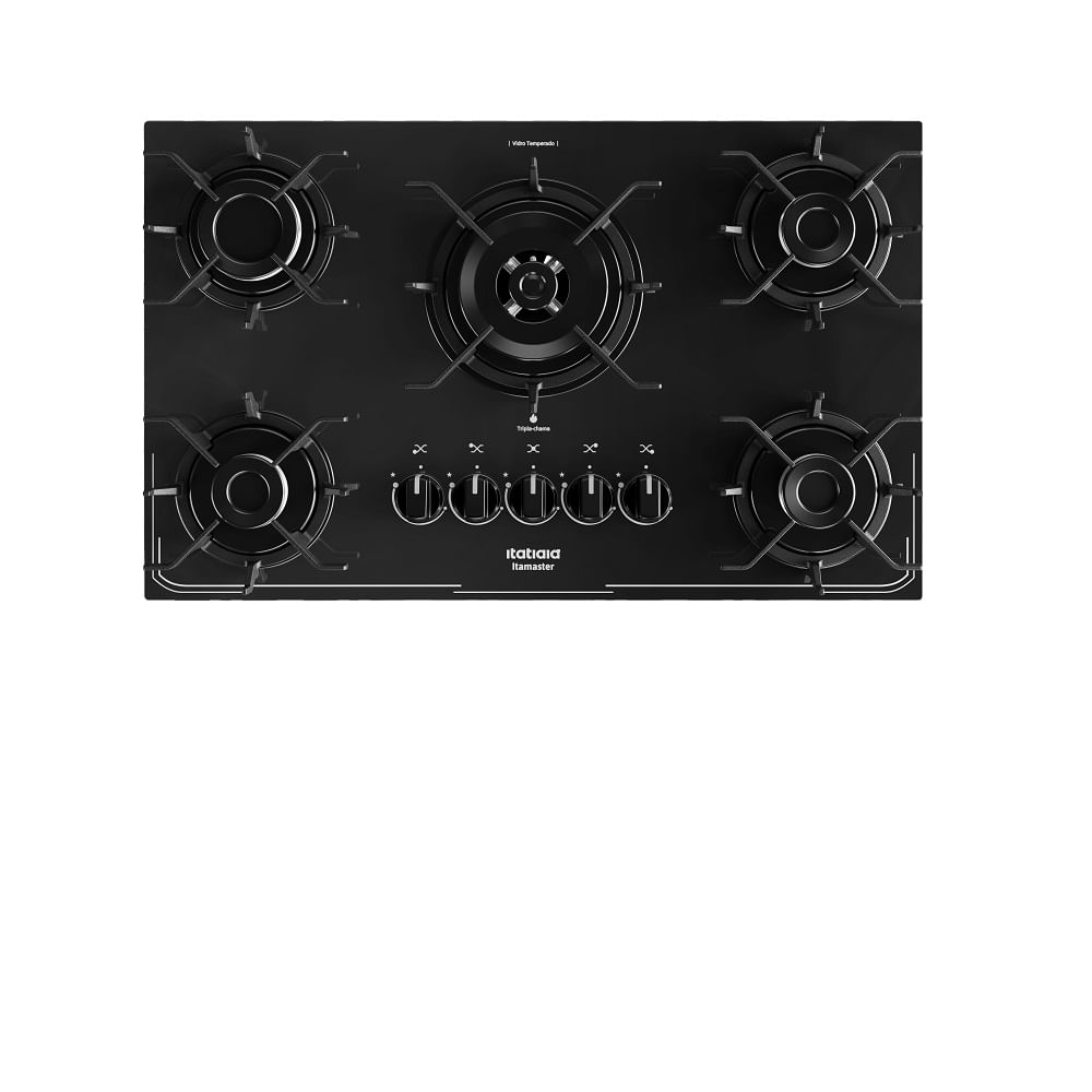 Cooktop Itatiaia 5 Bocas Tripla Chama Itamaster Preto – Bivolt - Image 3