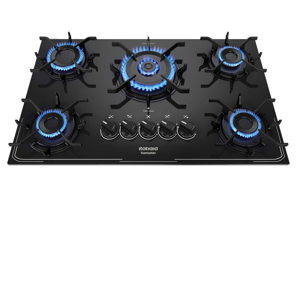 Cooktop Itatiaia 5 Bocas Tripla Chama Itamaster Preto – Bivolt - Image 2