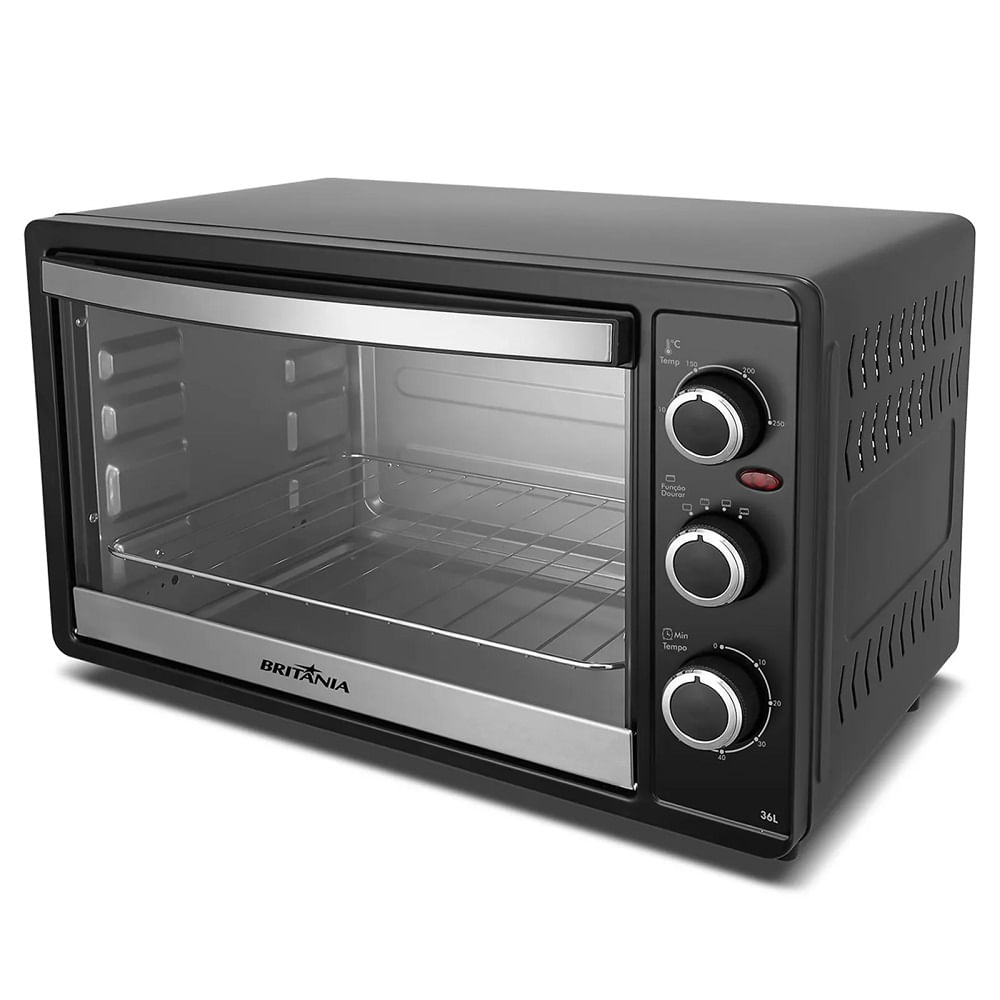 Forno Elétrico Britânia 36 Litros Preto BFE41P – 220 Volts - Image 2
