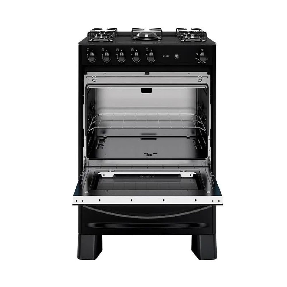 Fogão de Piso Suggar 5 Bocas com Mesa de Vidro Preto FGV510PT – Bivolt - Image 4