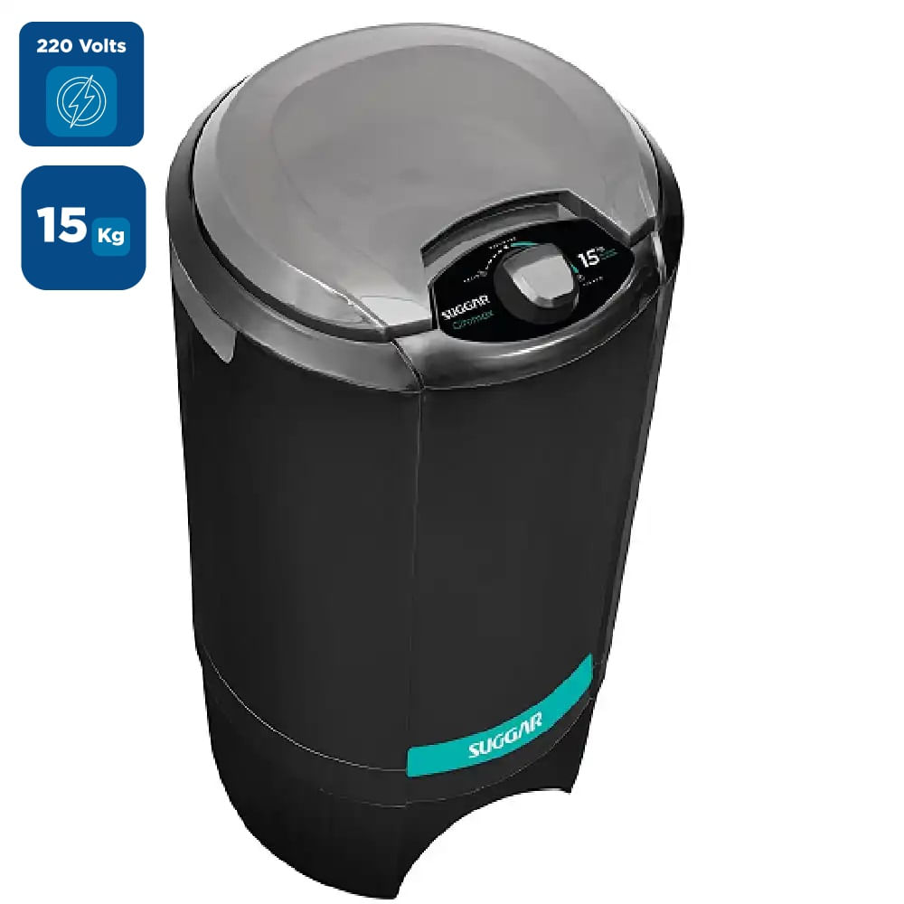 Centrífuga Suggar 15 Kg Preta CT1502PT – 220 Volts - Image 2