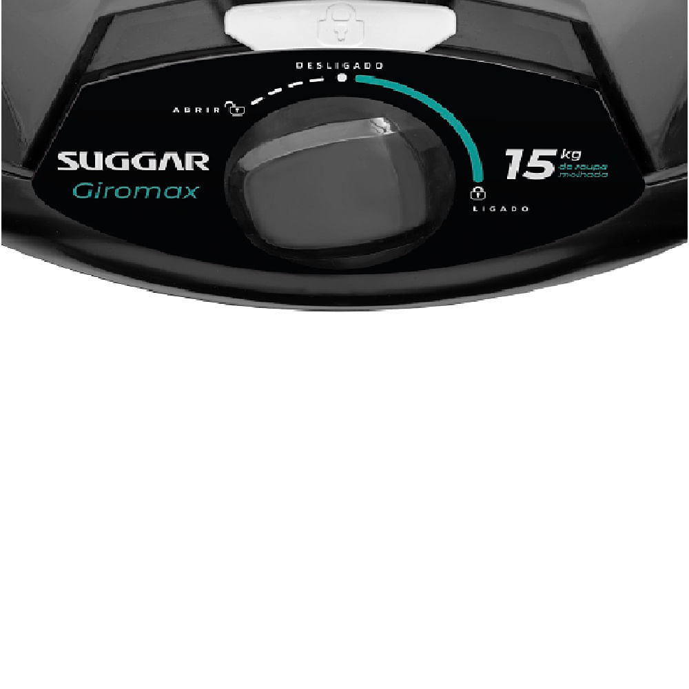Centrífuga Suggar 15 Kg Preta CT1502PT – 220 Volts - Image 4