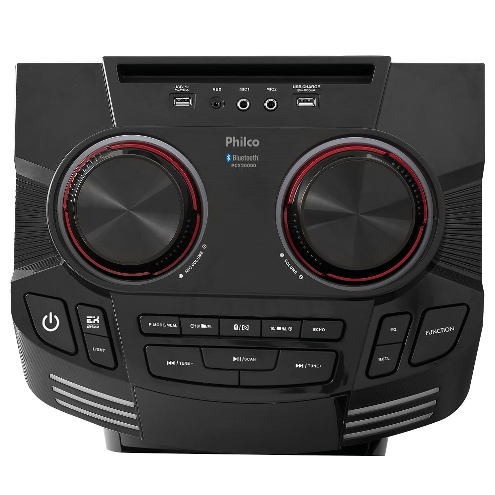 Caixa Acústica Philco Bluetooth Preta PCX20000 – Bivolt - Image 4