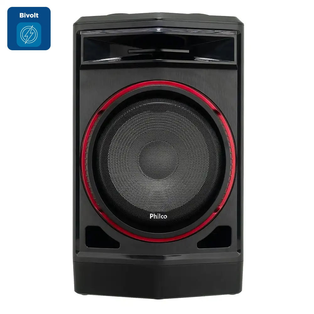 Caixa Acústica Philco Flash Lights Preta PCX7100 – Bivolt - Image 2