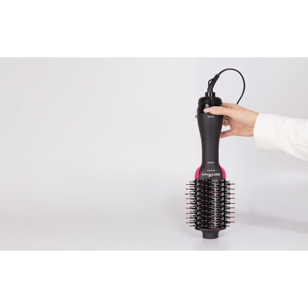Escova Secadora Britânia Preto e Rosa BEC02PR- Bivolt - Image 4