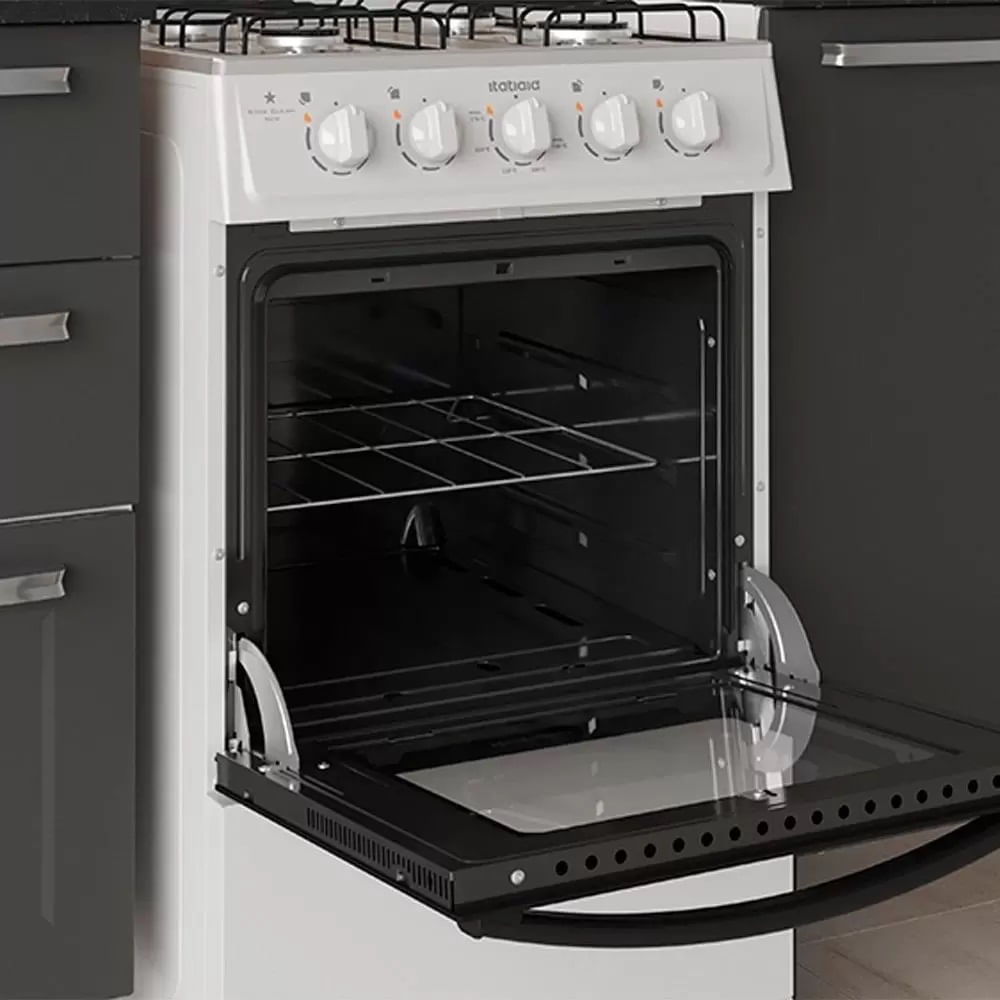 Fogão Itatiaia 4 Bocas Star Clean New Branco - Image 5