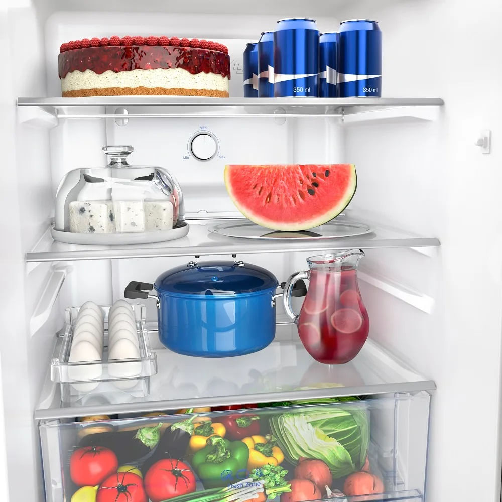 Refrigerador Panasonic Frost Free 397 Litros Titânio NR-BB41PV1T – 127 Volts - Image 9