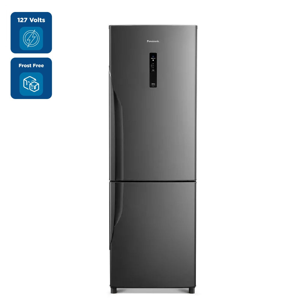 Refrigerador Panasonic Frost Free 397 Litros Titânio NR-BB41PV1T – 127 Volts - Image 2