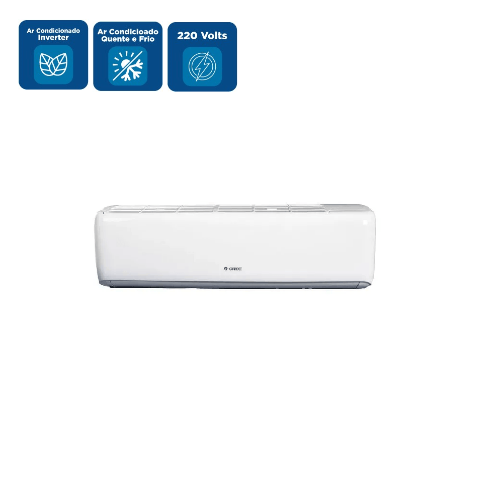 Ar Condicionado Split Hi Wall Inverter Gree 4G-Top Auto 30000 BTU/h Quente e Frio CB574N09000– 220 Volts - Image 2