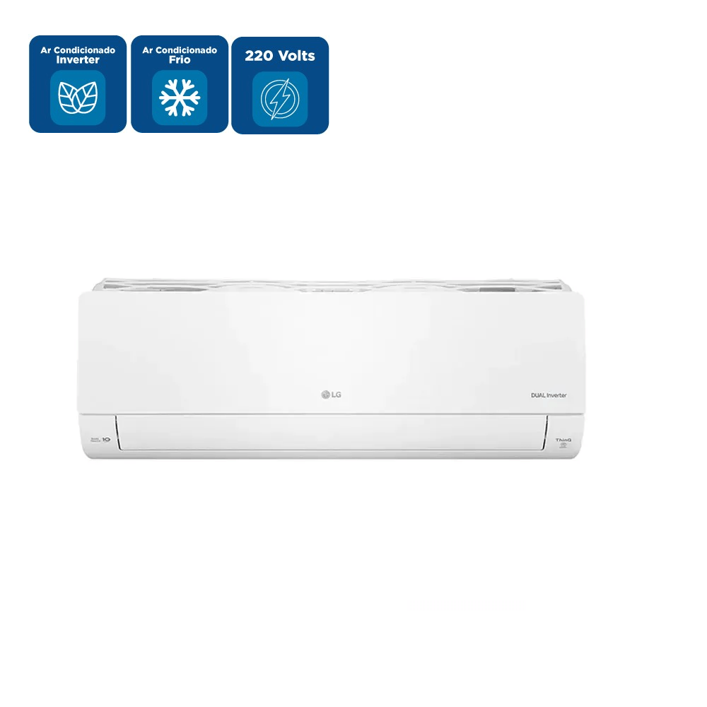 Ar Condicionado Split Dual Inverter 24000 BTUs LG Voice +AI Frio S3-Q24K231B 220 Volts - Image 2