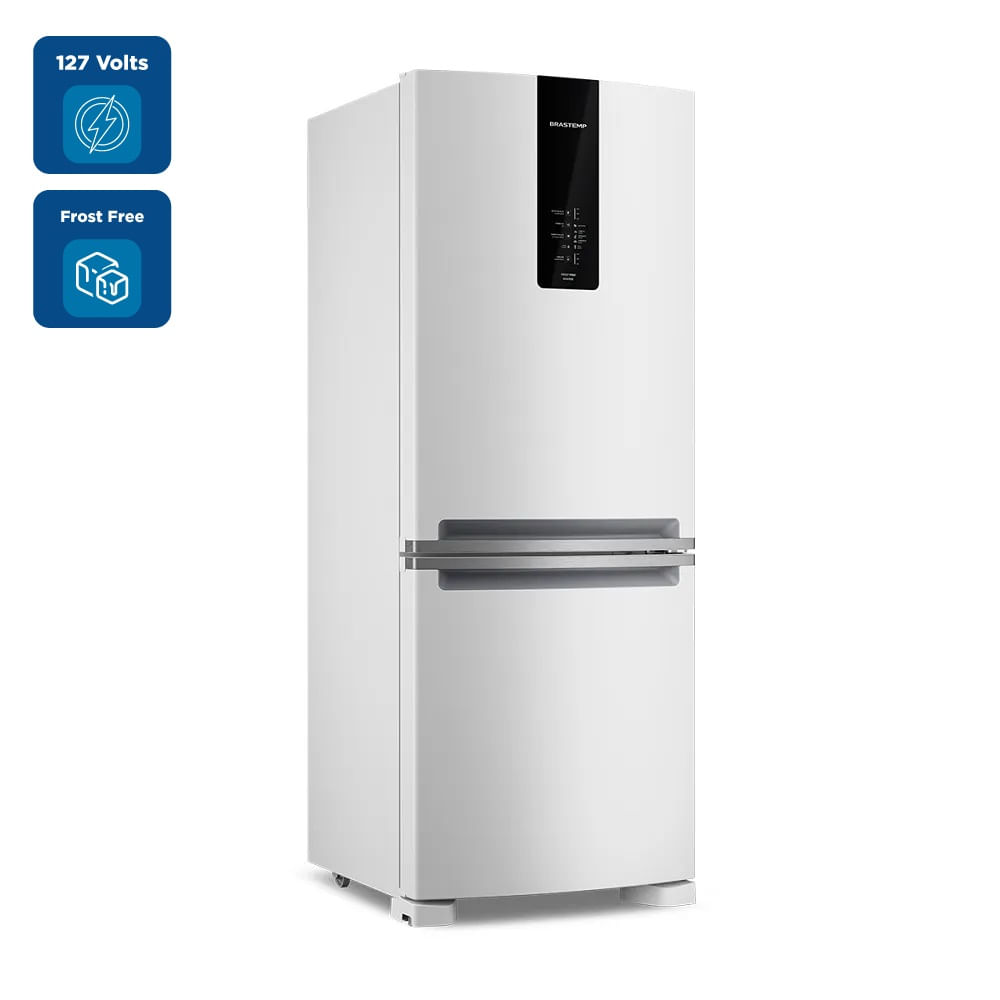 Refrigerador Brastemp 447 Litros Frost Free Inverse Branca BRE57FB – 127 Volts - Image 2