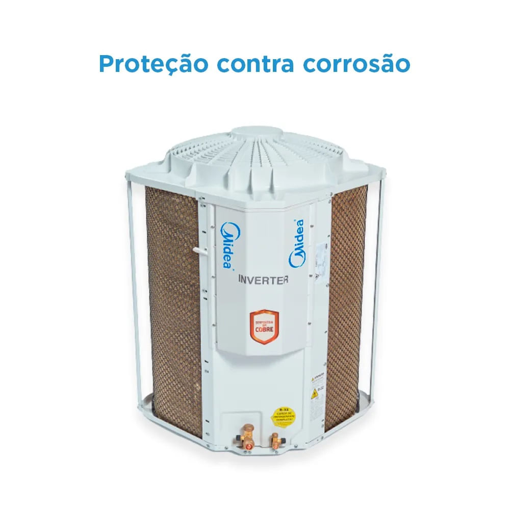 Ar Condicionado Split Cassete Inverter Midea 24000 BTU/h Frio Monofásico 38TVCD24515MM – 220 Volts - Image 10