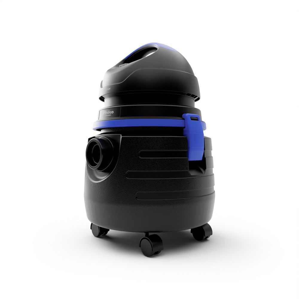 Aspirador de Água e Pó Philco 20 Litros Preto e Azul PAS80 – 127 Volts - Image 3