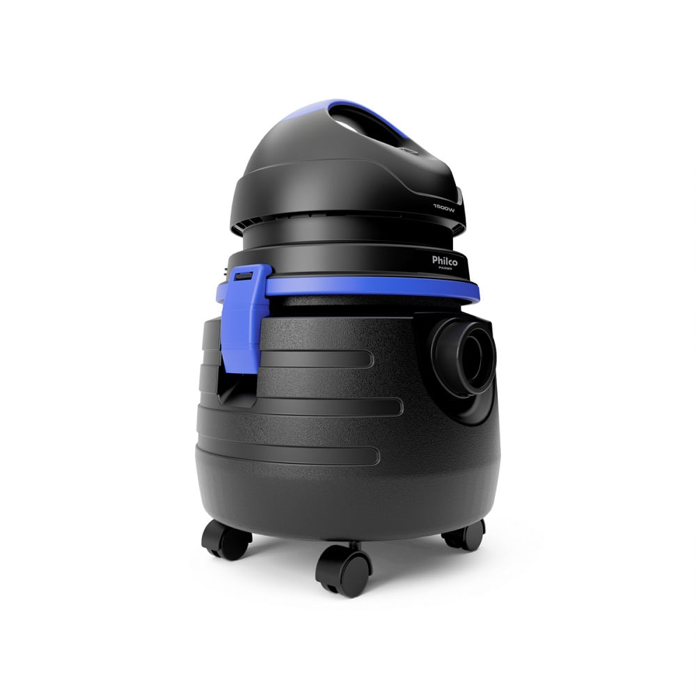Aspirador de Água e Pó Philco 20 Litros Preto e Azul PAS80 – 127 Volts - Image 4