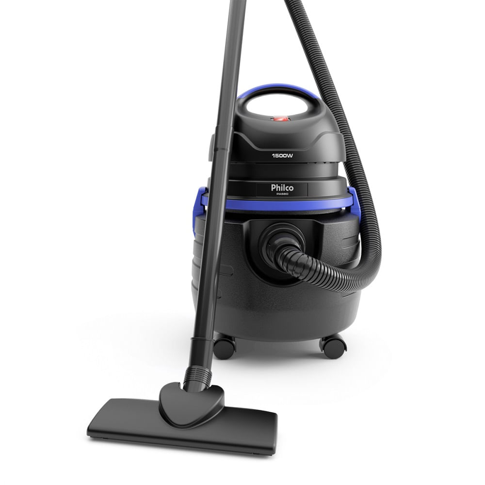 Aspirador de Água e Pó Philco 20 Litros Preto e Azul PAS80 – 127 Volts - Image 8