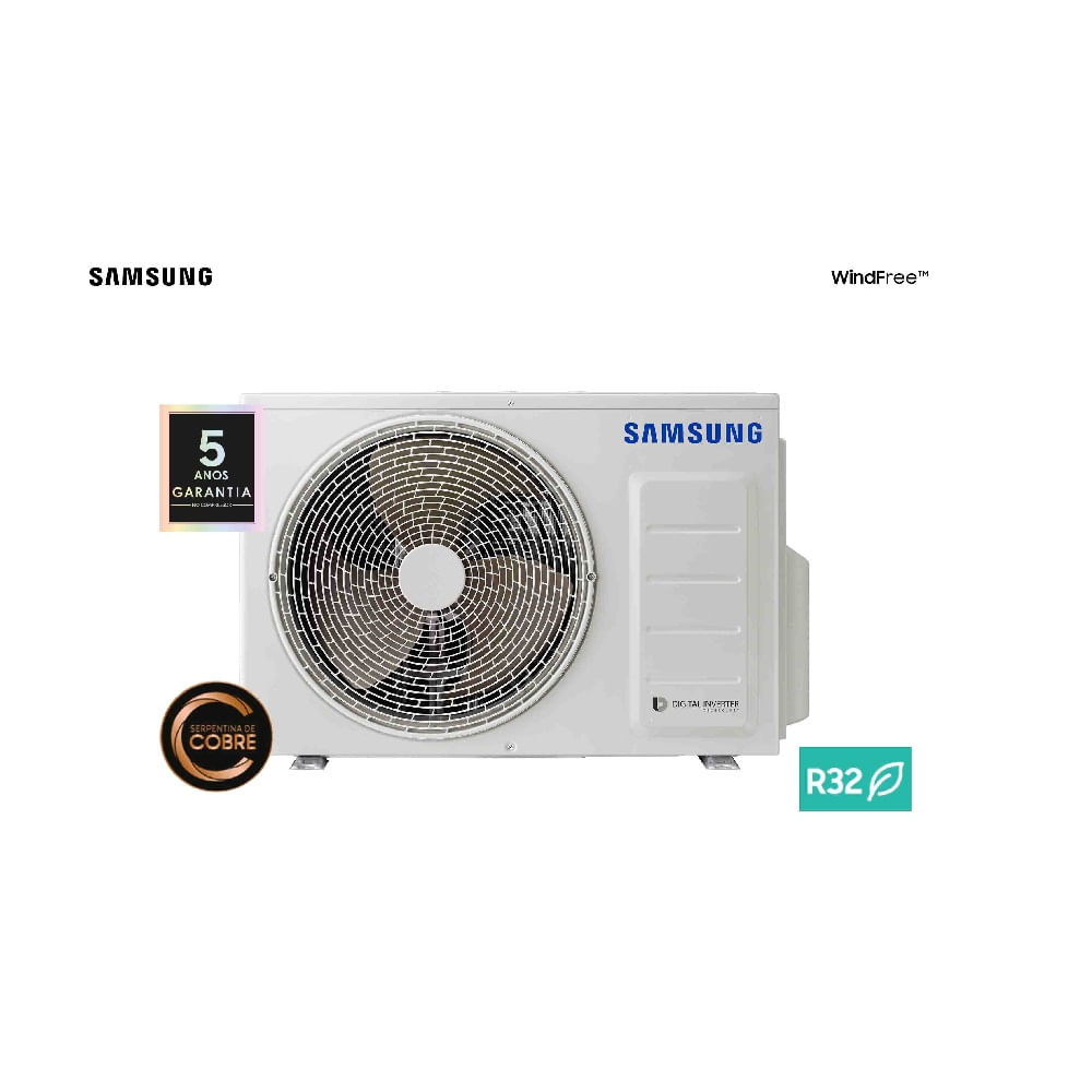 Ar Condicionado Split Cassete Inverter Samsung 24000 BTU/h Quente e Frio Monofásico AC024DN4DKG/AZ – 220 Volts - Image 4