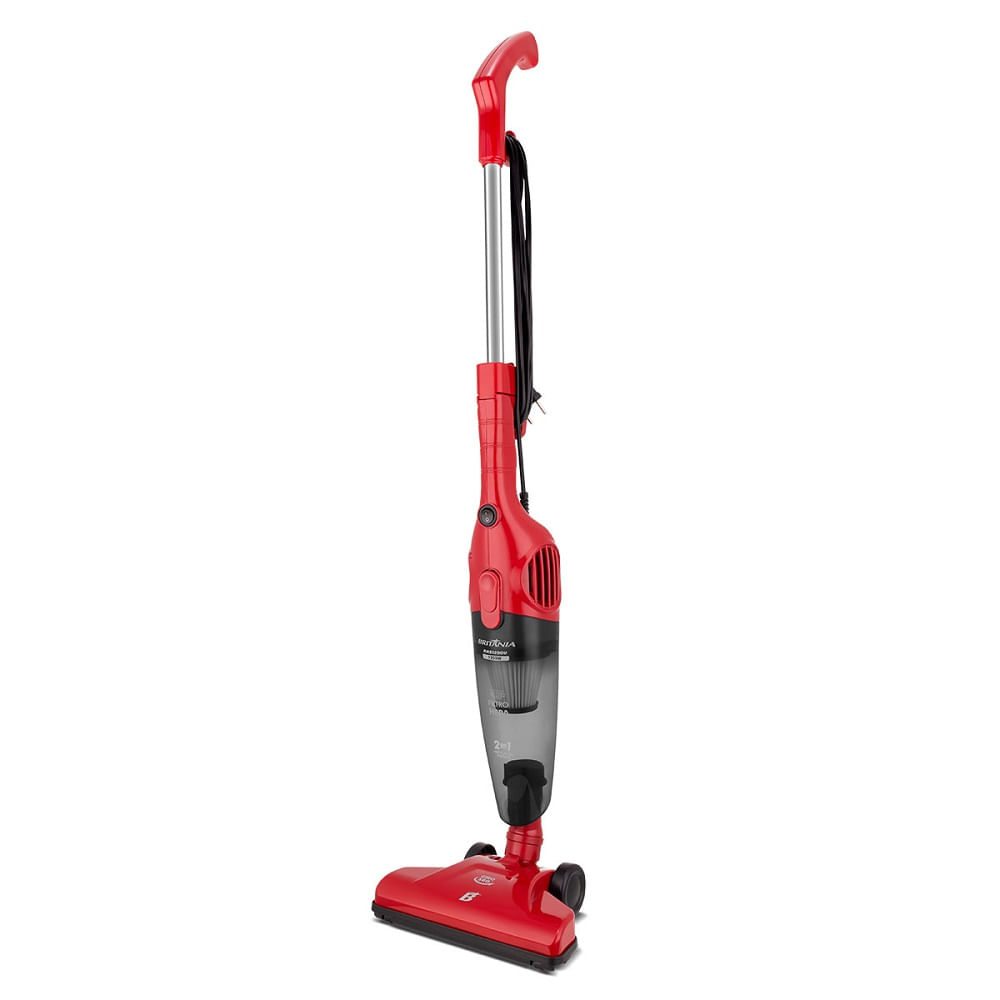Aspirador de Pó Britânia com Filtro 2 em 1 Vertical Vermelho BAS1290V – 127 Volts - Image 3