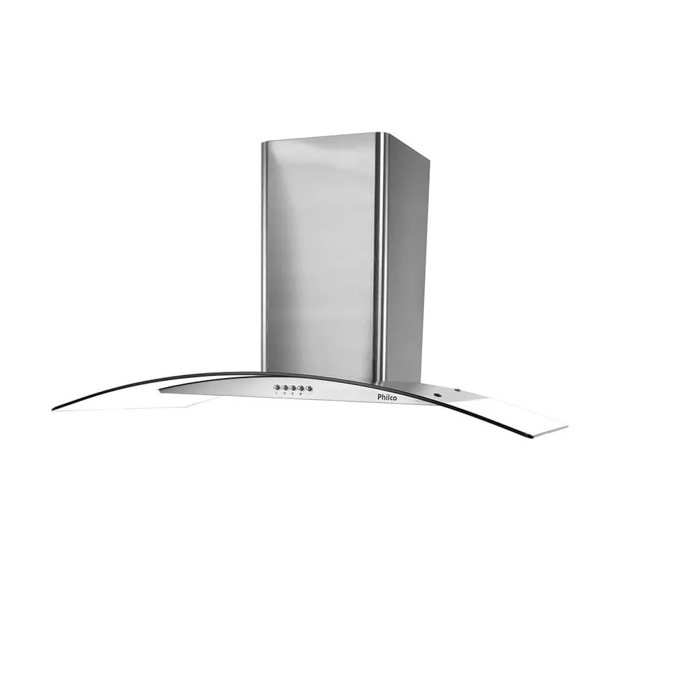 Coifa de Parede Philco 90cm Glass Dupla Filtragem Inox PCO90G – 127 Volts - Image 3