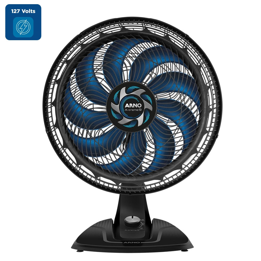Ventilador de Mesa Arno 40cm X-Treme 9 Preto VE90 – 127 Volts - Image 2