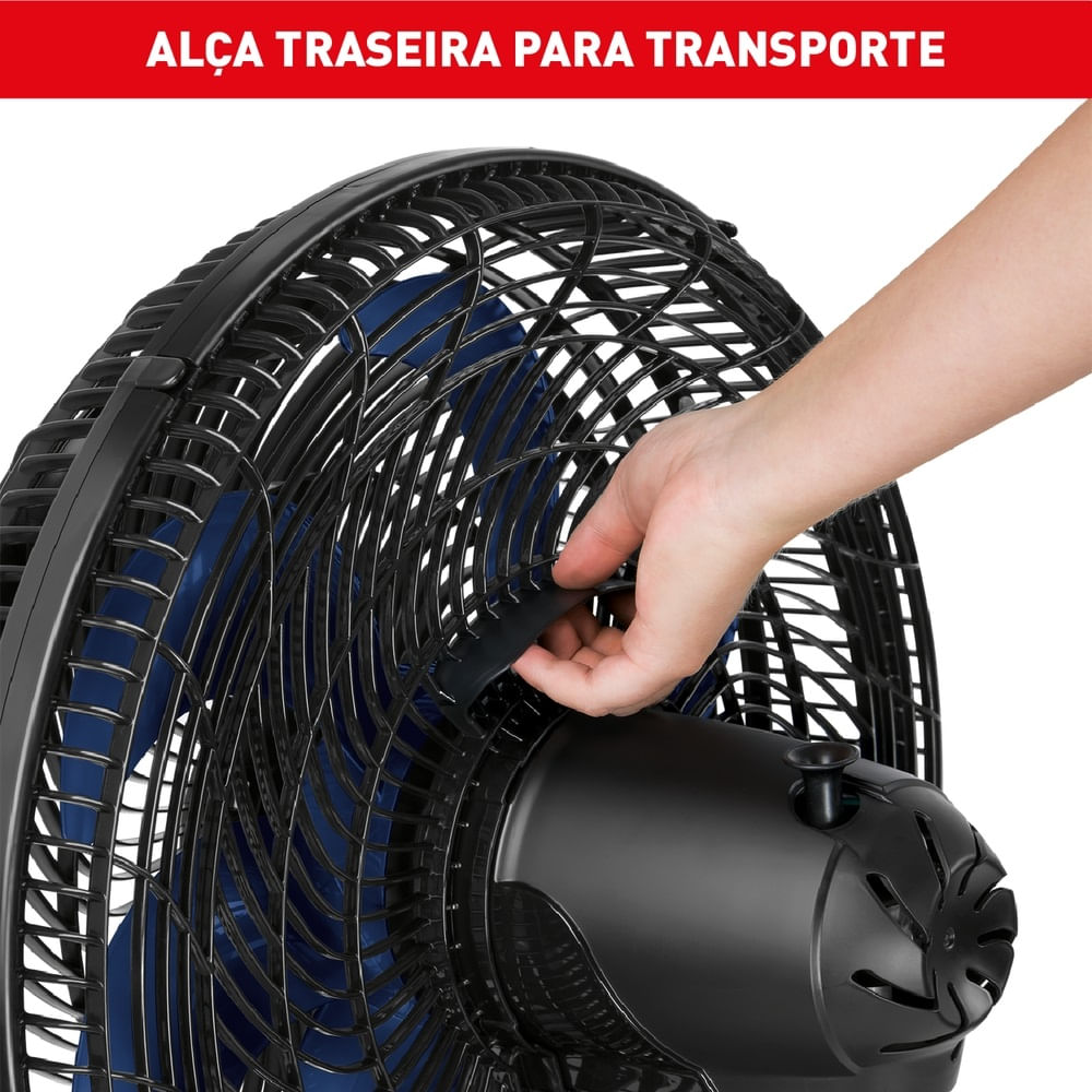 Ventilador de Mesa Arno 40cm X-Treme 9 Preto VE90 – 127 Volts - Image 5