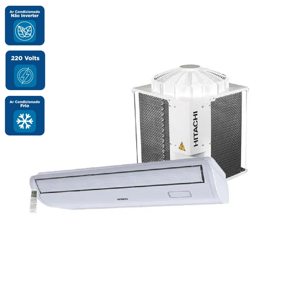 Ar Condicionado Split Piso Teto Hitachi AirCore 500 34000 BTU/h Frio Monofásico SPC36J3F – 220 Volts - Image 2