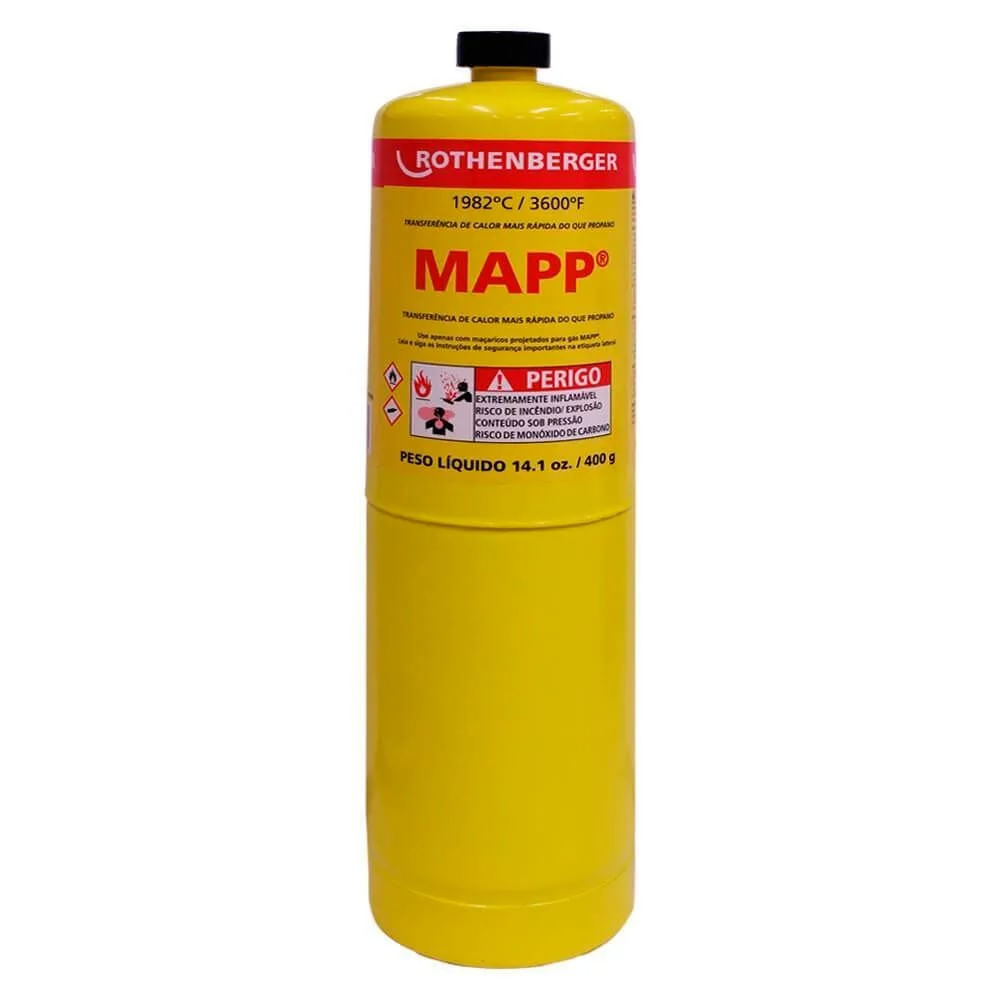 Gás Mapp Pro Rothenberger 400g