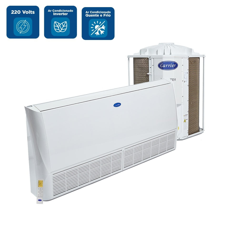 Ar Condicionado Split Teto Inverter Carrier Connect Xpower 59000 BTU/h Quente e Frio Monofásico 38CCVE60515MC – 220 Volts - Image 2