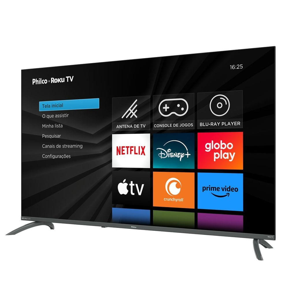 Smart TV Philco 50" LED Roku TV Dolby Áudio PTV50VA4REGB - Bivolt - Image 3