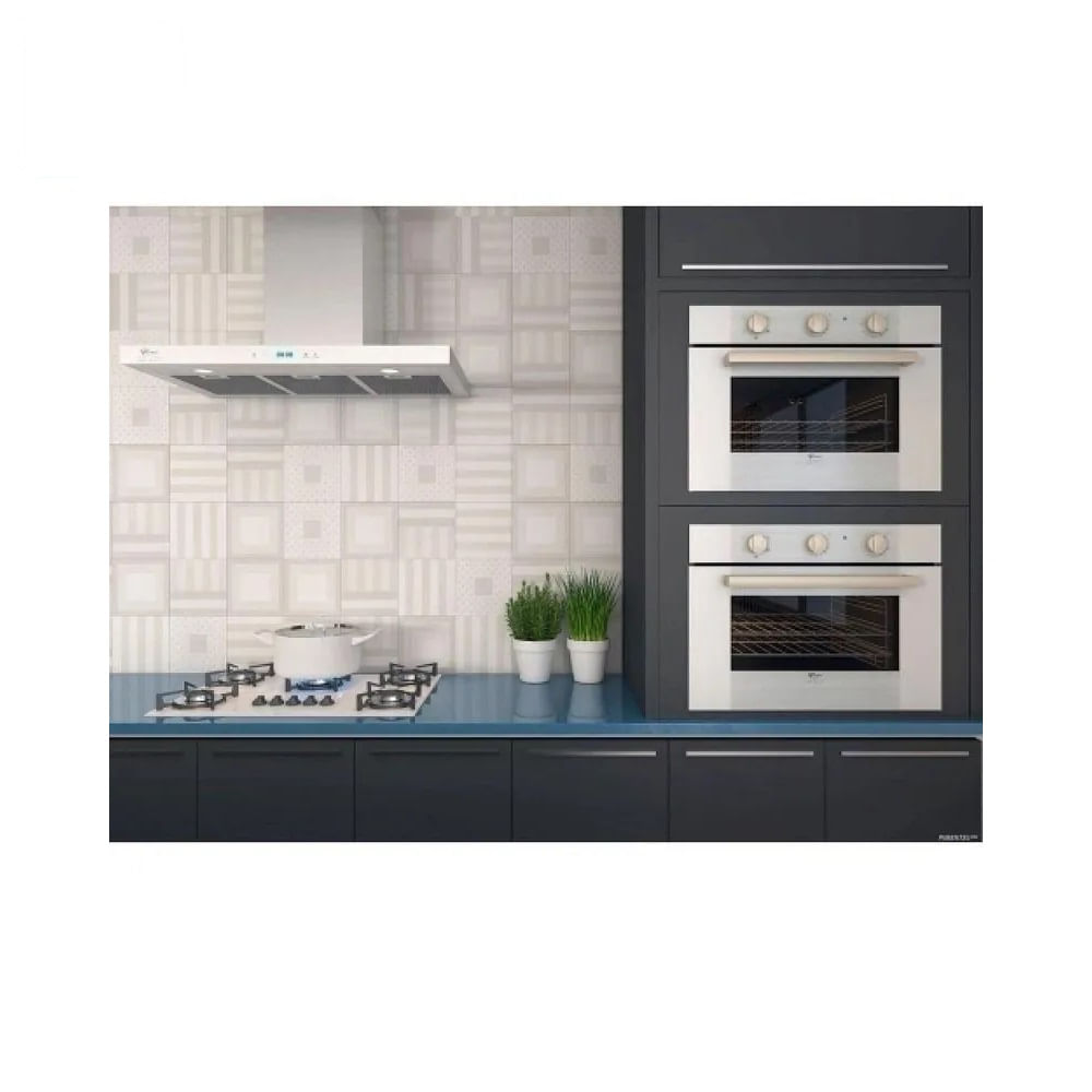 Coifa de Parede Fischer Infinity 90cm Vidro Branco – 220 Volts - Image 4