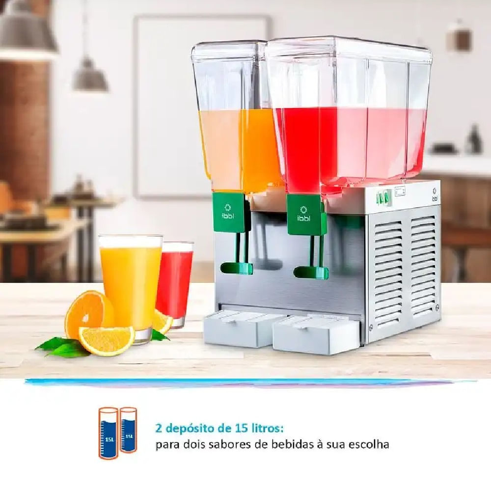 Refresqueira IBBL BBS2 Inox – 220 Volts - Image 6