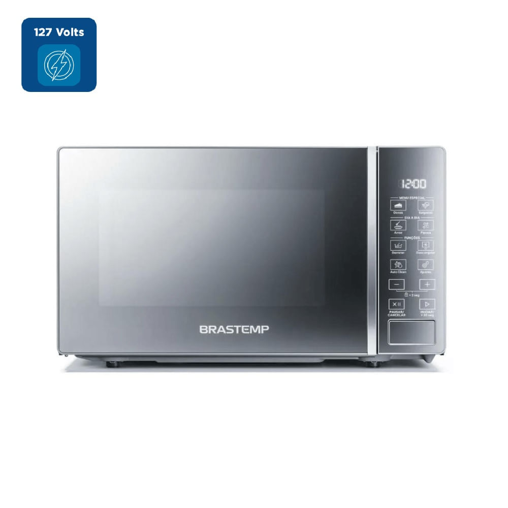 Micro-ondas Brastemp 20 Litros Inox Espelhado BMS20AR – 127 volts - Image 2