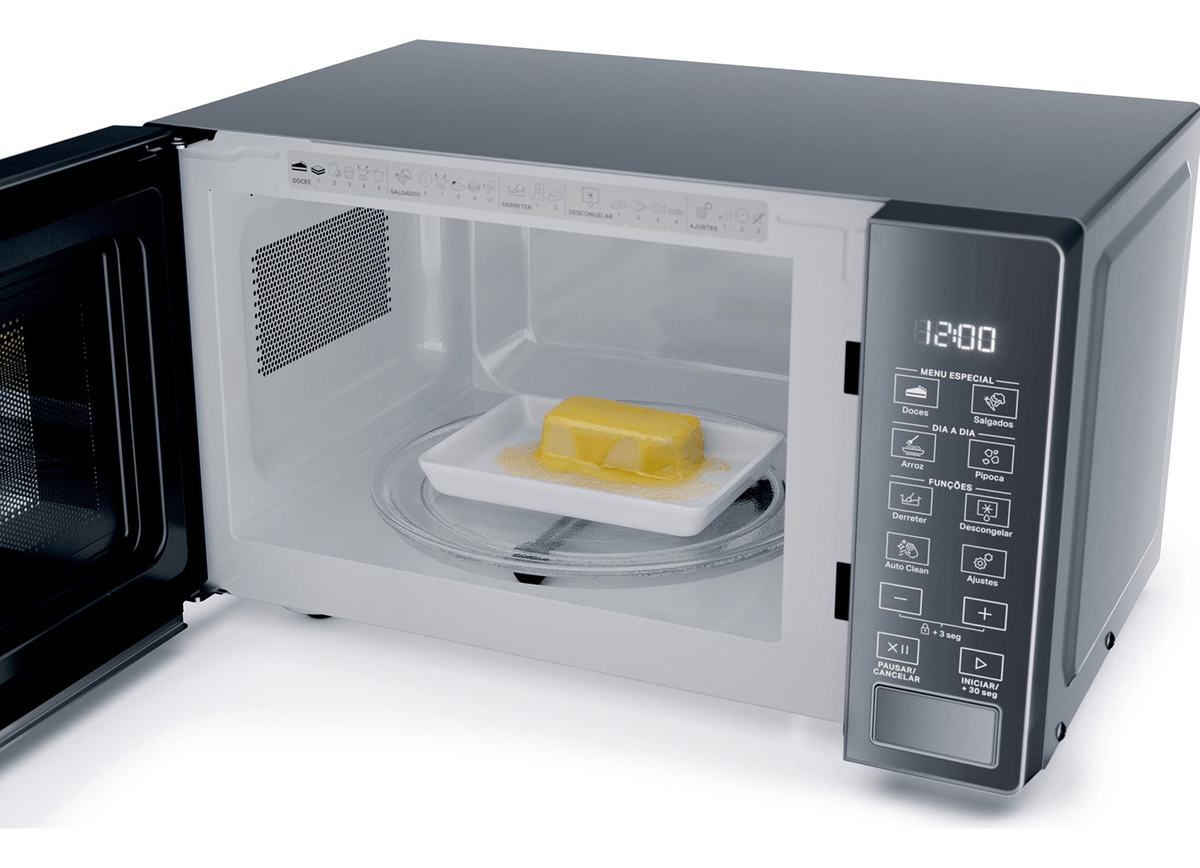 Micro-ondas Brastemp 20 Litros Inox Espelhado BMS20AR – 127 volts - Image 4