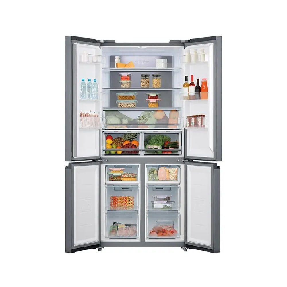 Refrigerador Midea French Door Inverter Quattro 482 Litros Inox MD-RF556 – 127 Volts - Image 4