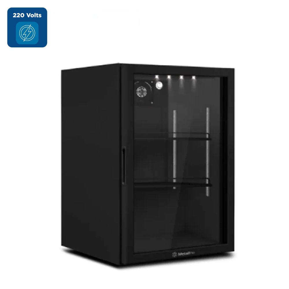 Refrigerador Metalfrio 115 Litros Counter Top para Bebidas All Black VB11RL – 220 Volts - Image 2