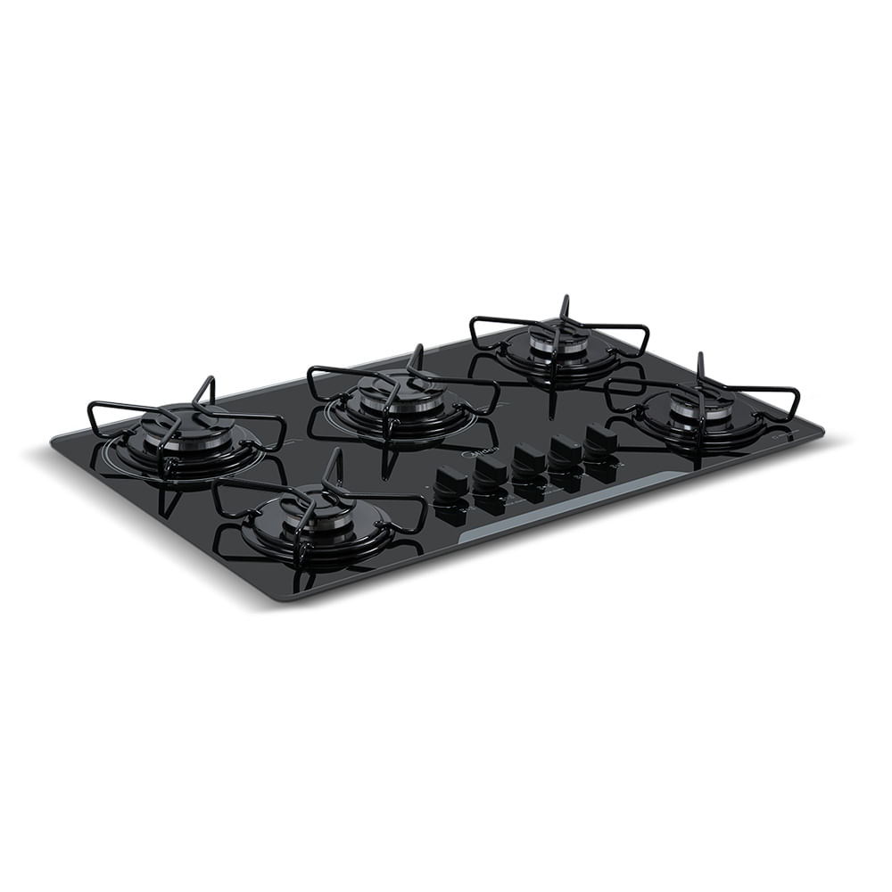 Cooktop a Gás Midea 5 Bocas com Mesa de Vidro Preto MD-GV50AAPB – Bivolt - Image 2