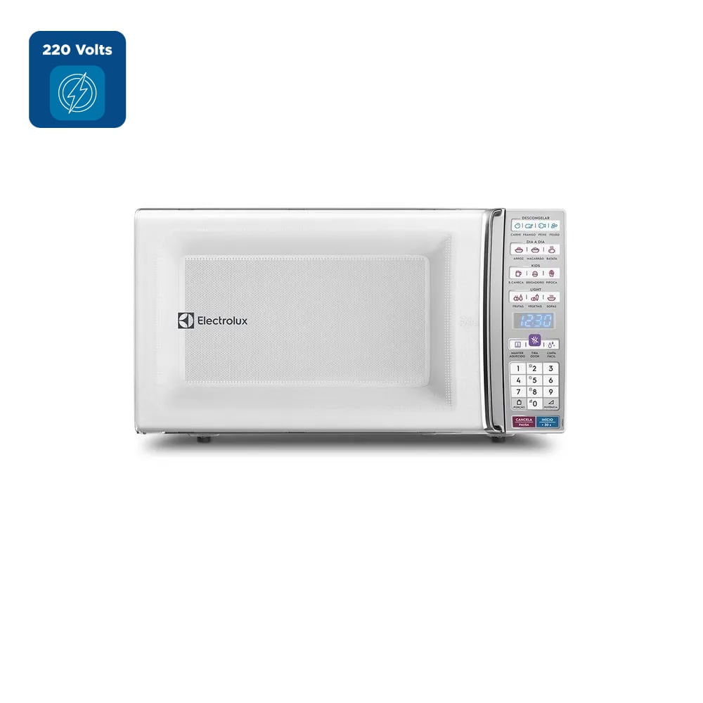 Micro-ondas Electrolux 34 Litros Função Tira Odor e Manter Aquecido Branco MEO44 – 220 Volts - Image 2