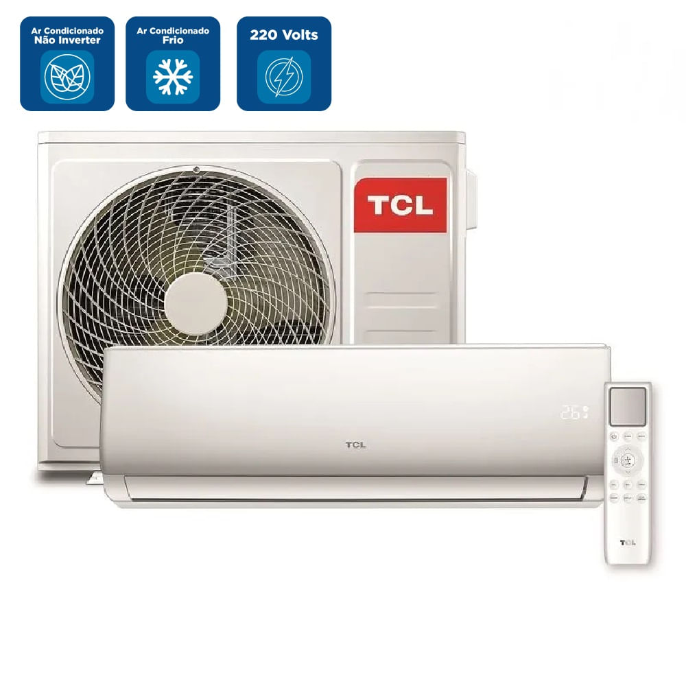 Ar Condicionado Split Hi Wall TCL 9000 BTU/h Frio TAC-09CSA1 – 220 Volts - Image 5