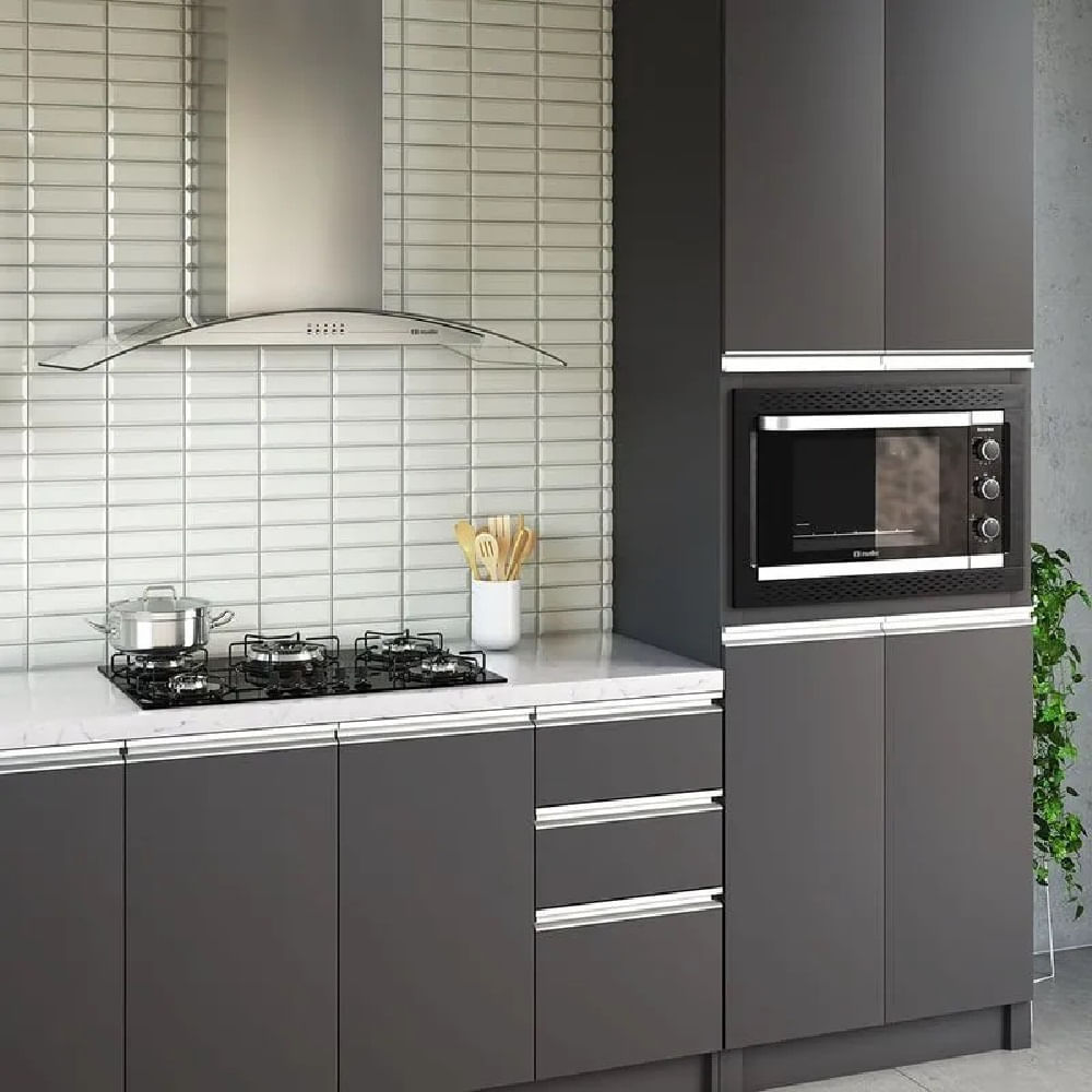 Cooktop a Gás Mueller 5 Bocas Tripla Chama Preto MCG135BG1 – Bivolt - Image 8