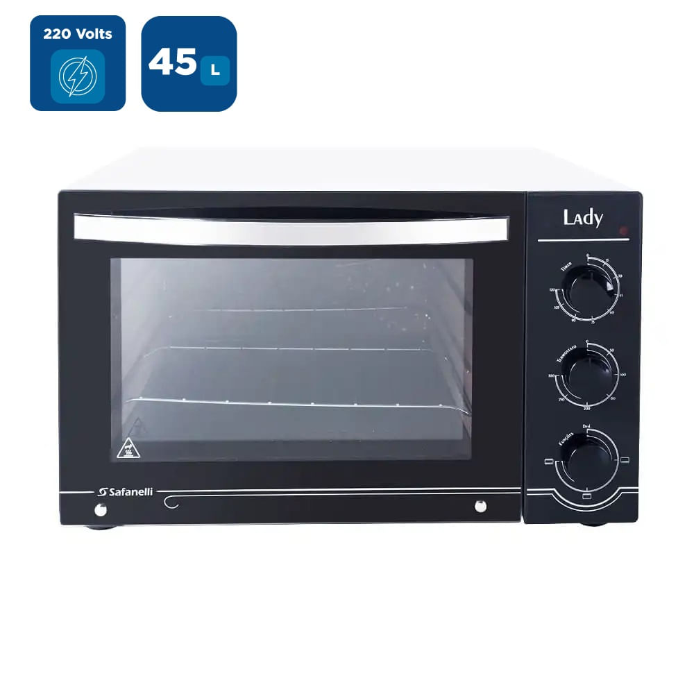Forno Elétrico Safanelli 45 Litros Lady com Migalheiro Branco FLB220 – 220 Volts - Image 2