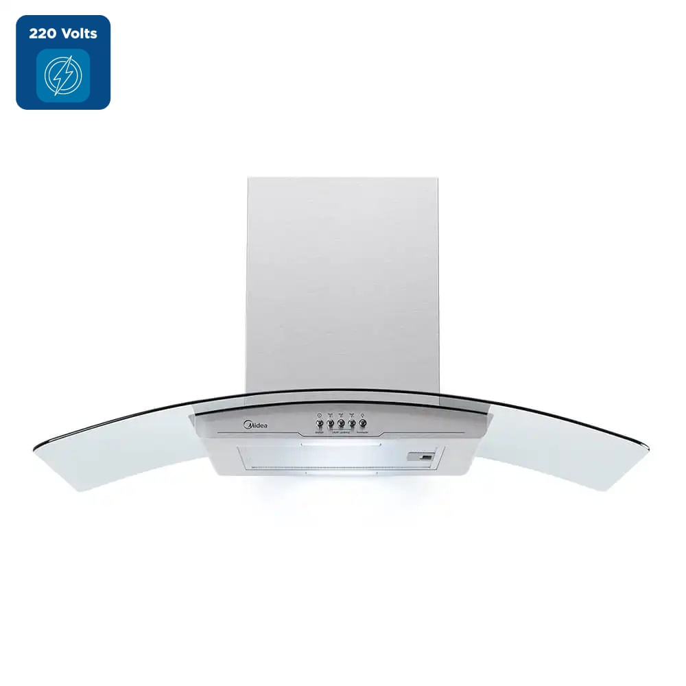 Coifa de Parede Midea 90cm Vidro Inox RGB902 – 220 Volts - Image 2