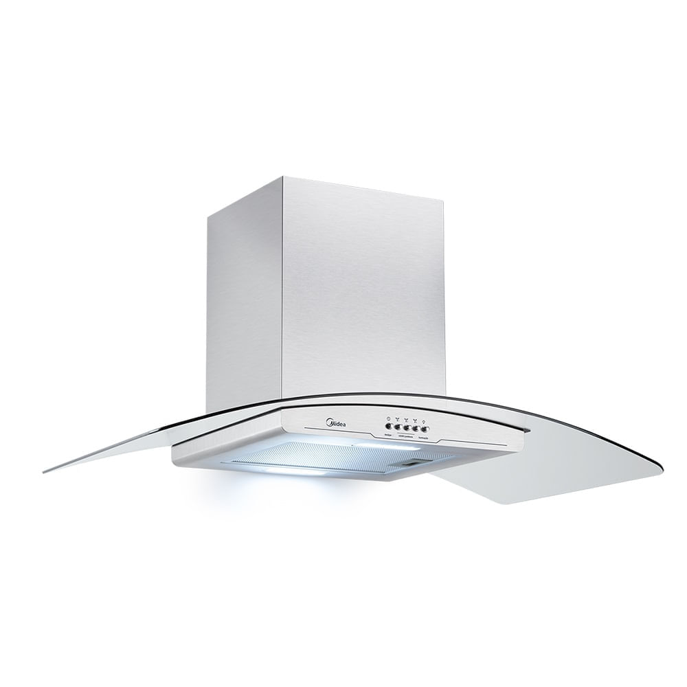 Coifa de Parede Midea 90cm Vidro Inox RGB902 – 220 Volts - Image 4